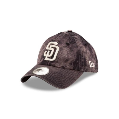 San Diego Padres Gorra | New Era MLB Hand Brush Wash Casual Classic Adjustable Cap Mexico - Azules